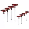 L-torx key KS Tools 151.8165 Chromium-vanadium steel 8 pcs