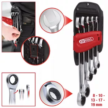 Ratchet Wrench KS Tools 503.4255