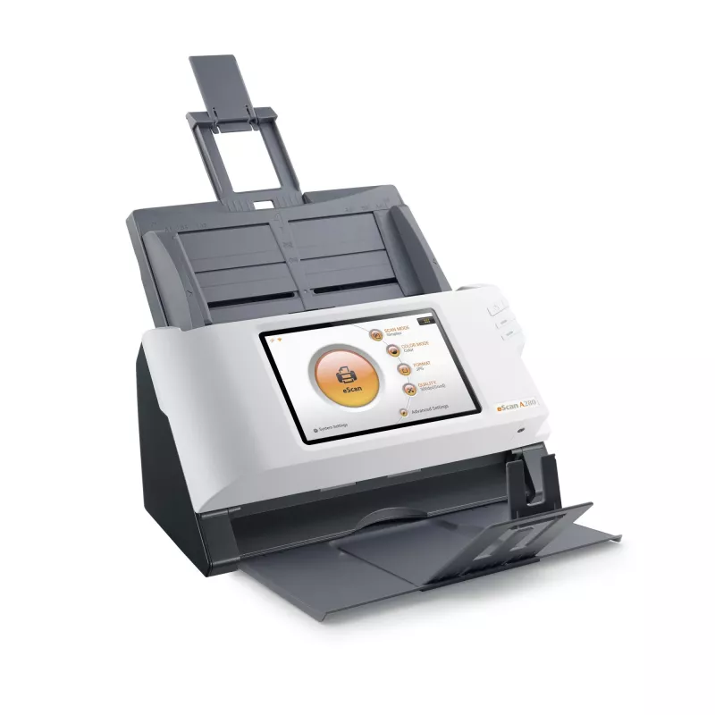 Plustek eScan A280 Essential ADF scanner 600 x 600 DPI A4 Black, White