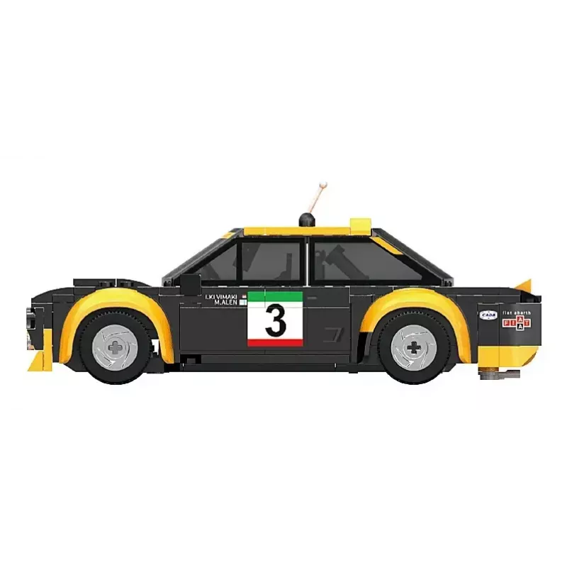 Jamara CaDA Fiat Abarth 131 RC model Car Electric engine 1:20