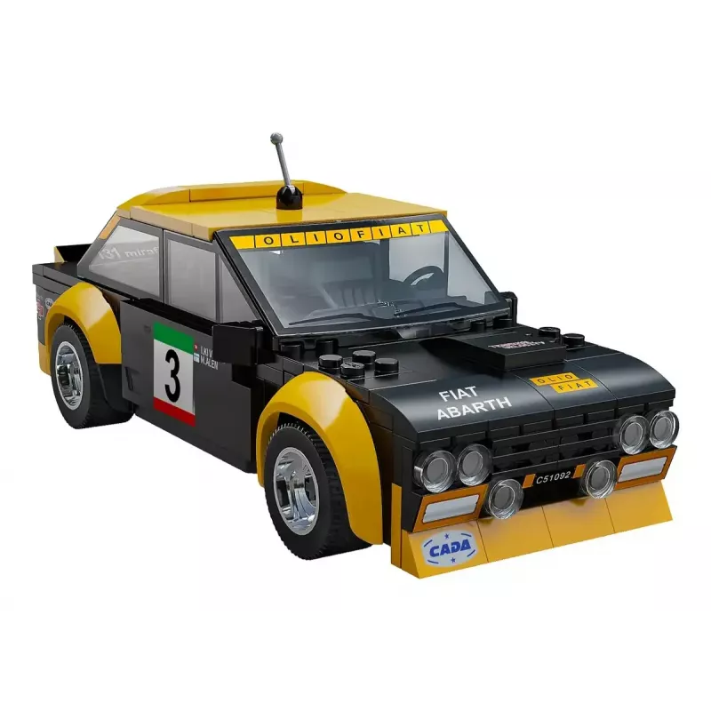 Jamara CaDA Fiat Abarth 131 RC model Car Electric engine 1:20