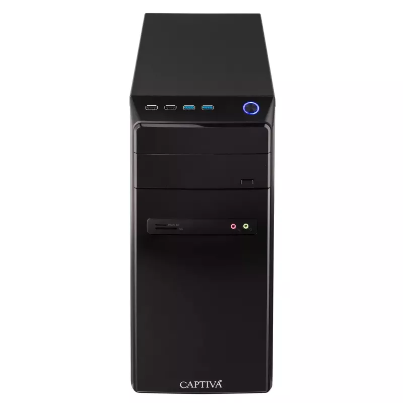Desktop PC CAPTIVA Power Starter R65-472 AMD Ryzen 5 5600G 8GB 500GB SSD AMD Radeon Windows 11 Pro