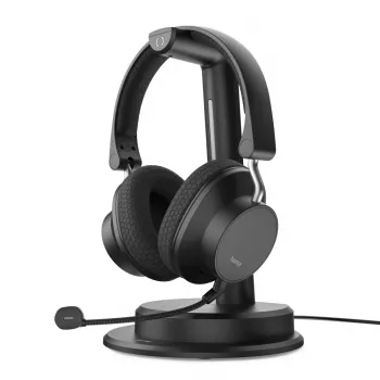 Hama BT-900 Headset Wired & Wireless Head-band Office/Call center USB Type-C Bluetooth Charging stand Black