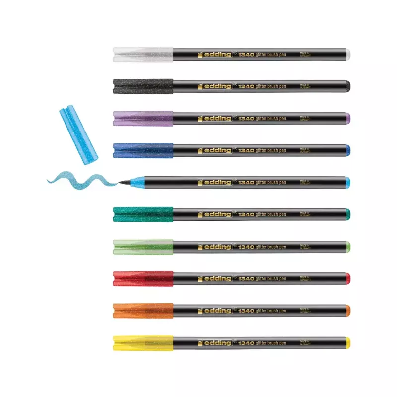 Edding felt pen 4-1340-10-4 10 colours Brush tip