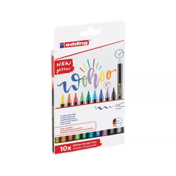 Edding felt pen 4-1340-10-4 10 colours Brush tip