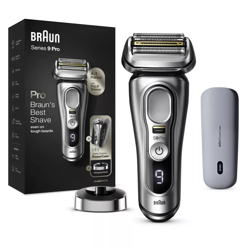 Braun Series 9 Pro 81744531 men's shaver Foil shaver Trimmer Silver