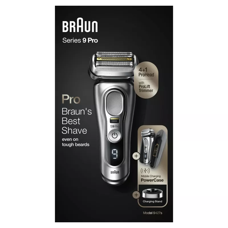 Braun Series 9 Pro 81744531 men's shaver Foil shaver Trimmer Silver