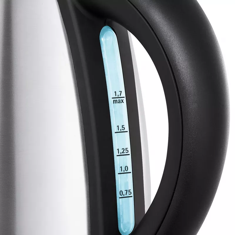 WMF Bueno 0413080011 electric kettle 1.7 L 2400 W Black, Stainless steel