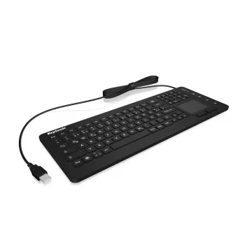 KeySonic KSK-6231 INEL (FR) keyboard Industrial USB AZERTY French Black