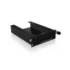 ICY BOX Carrier IB-148SSK-B HDD/SSD enclosure Black 2.5/3.5 inch