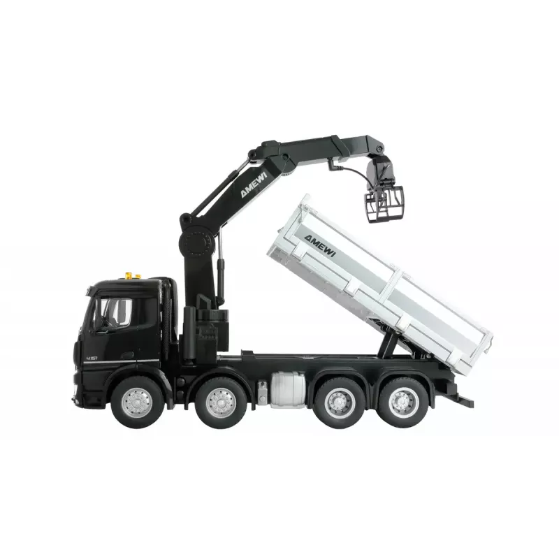 Truck-mounted crane Amewi 22716, radio-controlled model, scale 1:18, electric engine