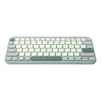 Wireless Bluetooth 75% ASUS Marshmallow KW100 keyboard — QWERTZ layout, scissor switches, green, for home