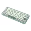 Wireless Bluetooth 75% ASUS Marshmallow KW100 keyboard — QWERTZ layout, scissor switches, green, for home