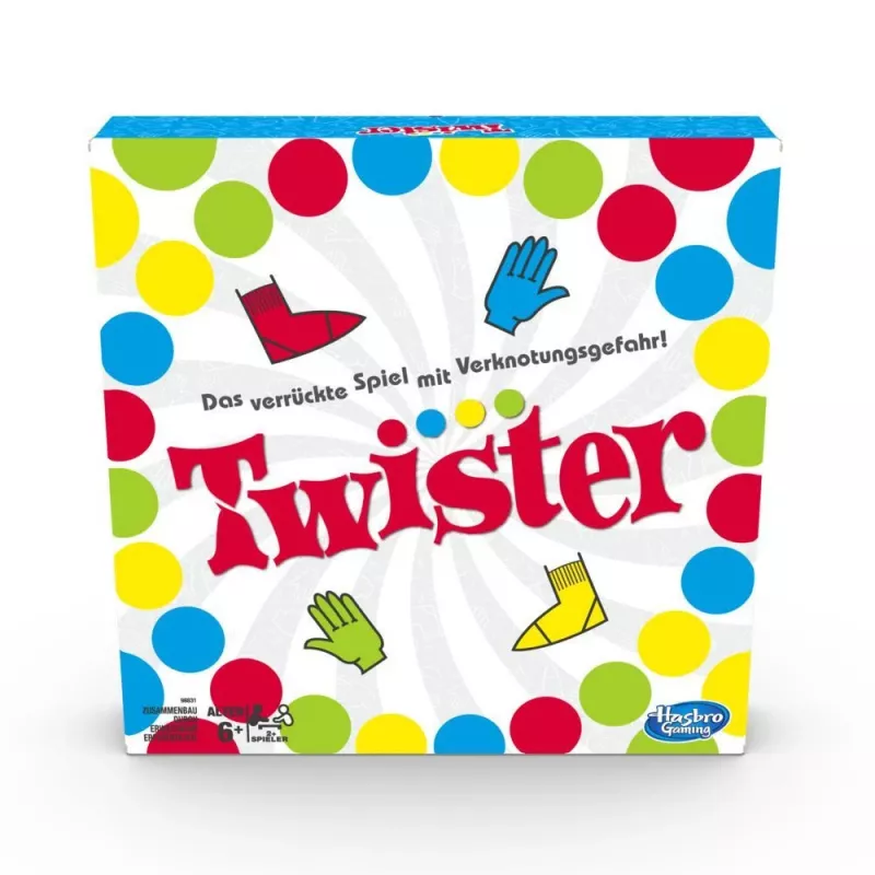 Hasbro Gaming Twister, Twister game, 6 yr(s)