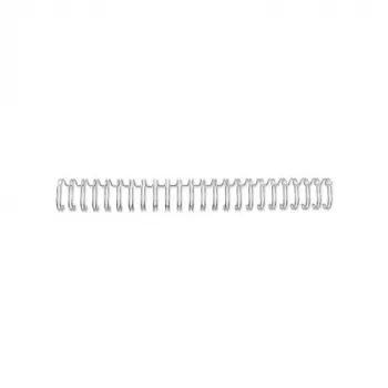 GBC WireBind Spines 3:1 A5 6mm 24L, Silver, 3 sheets, 100 pc(s)