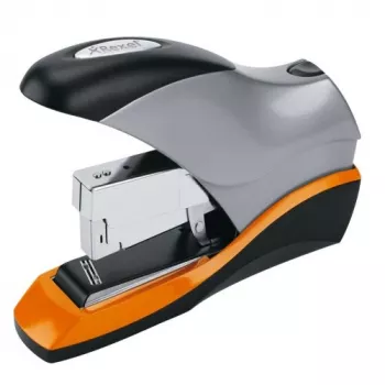 Rexel Optima 70 Low Force Heavy Duty Stapler Silver/Black, 70 sheets, Black, Orange, Silver, 6.8 cm, 850 g, 50 x 155 x 240 mm, 254 x 100 x 63 mm