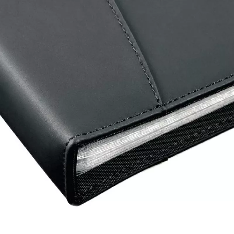 Rexel Soft Touch Smooth A4 Display Book 24 Pocket Black, Black, 24 pockets, A4, 530 g, 237 mm, 324 mm