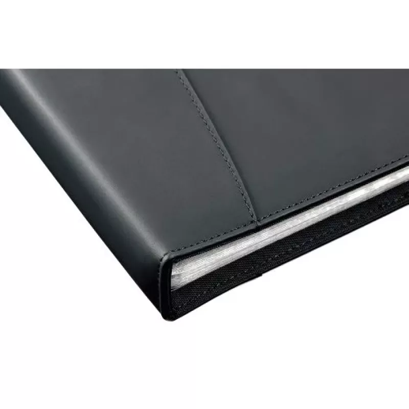 Rexel Soft Touch Smooth A4 Display Book 24 Pocket Black, Black, 24 pockets, A4, 530 g, 237 mm, 324 mm
