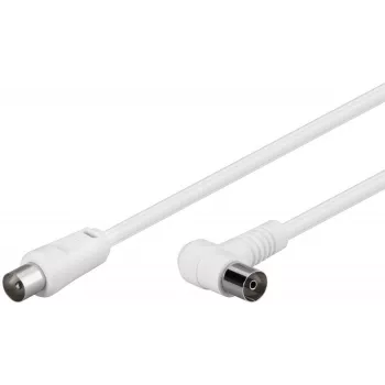 Coaxial Cable Microconnect COAX015WA IEC IEC 1.5m White