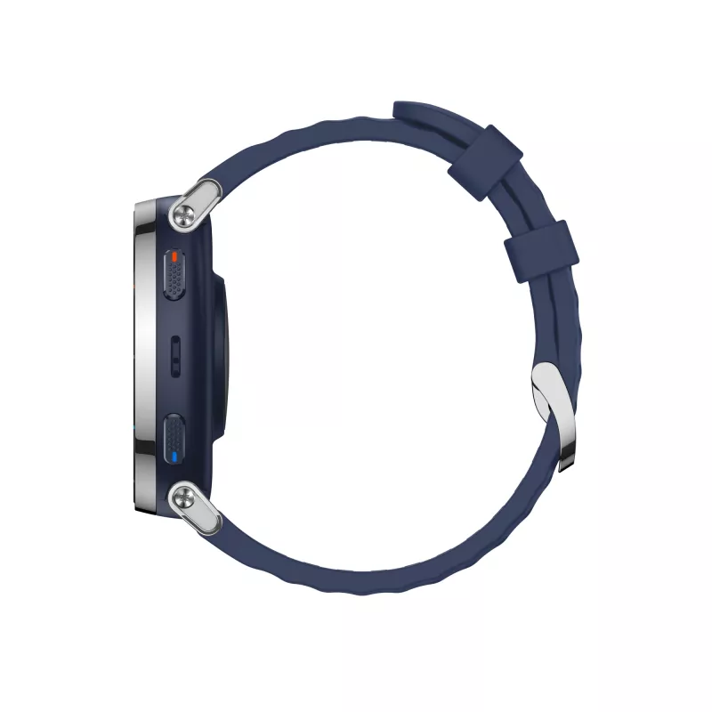 Smartwatch Amazfit W2558GL2N — 1.32 inch (3.35 cm) AMOLED 466×466 px, GPS, 365 mAh, silicone band (blue)