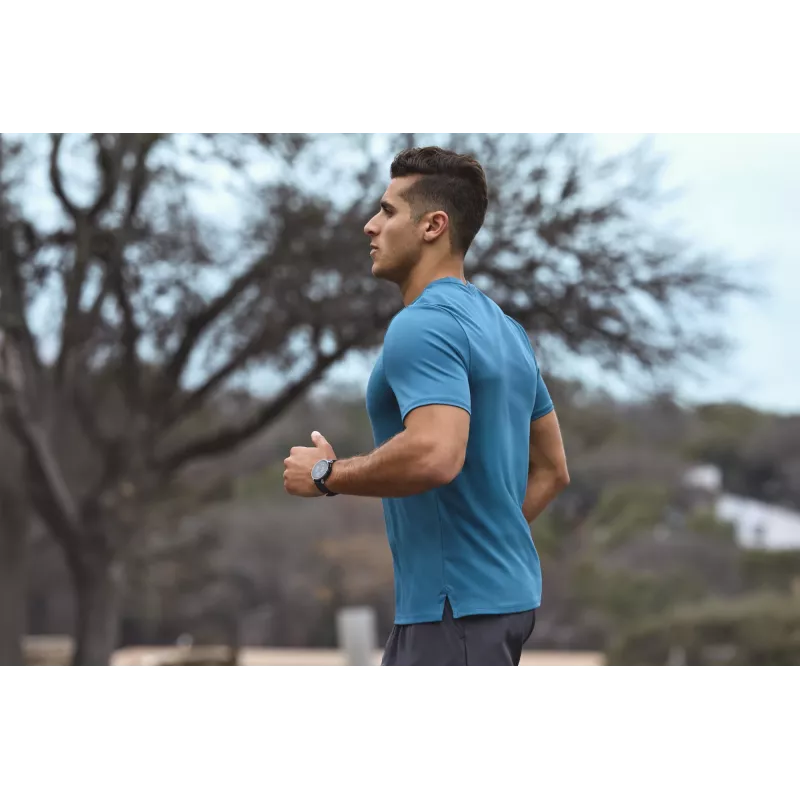 Smartwatch Amazfit W2558GL2N — 1.32 inch (3.35 cm) AMOLED 466×466 px, GPS, 365 mAh, silicone band (blue)