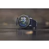 Smartwatch Amazfit W2558GL2N — 1.32 inch (3.35 cm) AMOLED 466×466 px, GPS, 365 mAh, silicone band (blue)