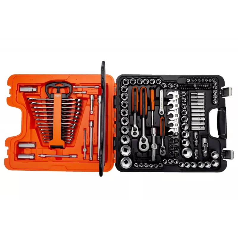 Bahco S138 Socket Set, 138-piece, 1/2", 1/4", 3/8"