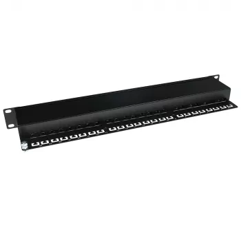 ACT Patchpanel CAT5E shielded 24 ports with cover