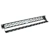 ACT 24 Port Keystone jack 45 degrees patch panel without connectors
