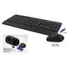 ACT Wireless keyboard and mouse bundle (Qwerty), silent click, eco-friendly, made from recycled materials
