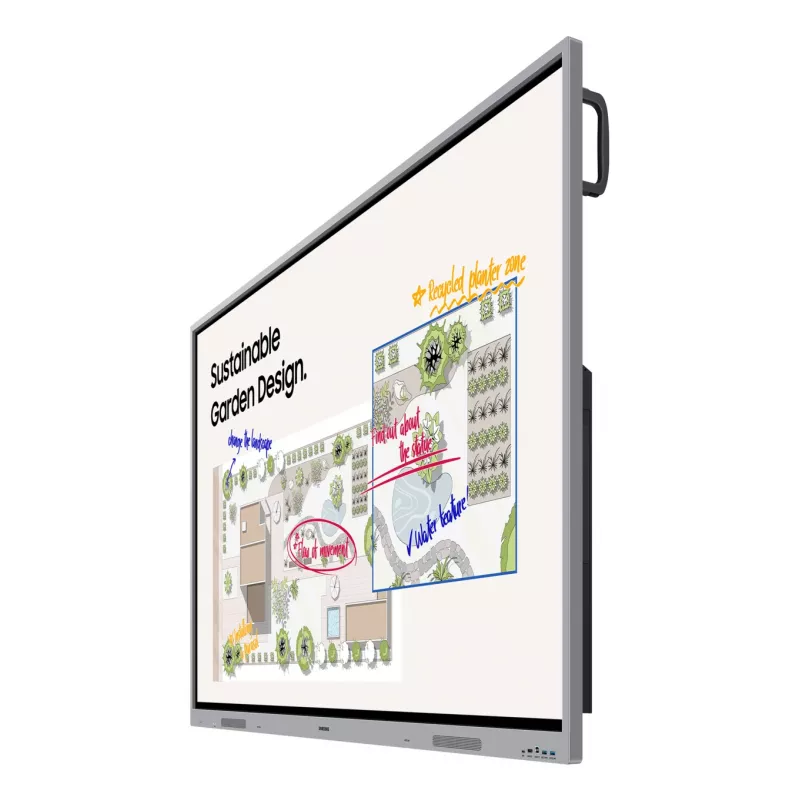 Samsung WE65FX interactive whiteboard 165.1 cm (65 inch) 3840 x 2160 pixels Touchscreen Grey HDMI