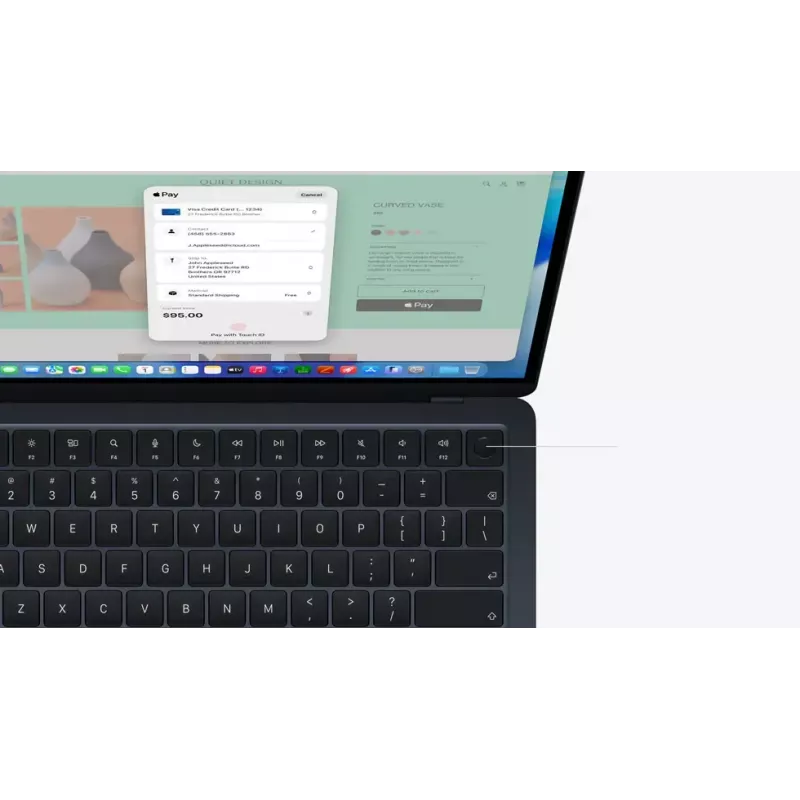 Laptop Apple MacBook Air M5 — 13.6 inch (34.5 cm), 2560×1664, 16 GB RAM, 1 TB SSD, macOS Tahoe, Silver
