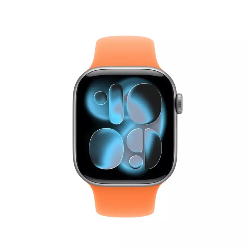 Band Apple 42mm Clementine Sport Band S/M — Orange, wrist 130–180 mm