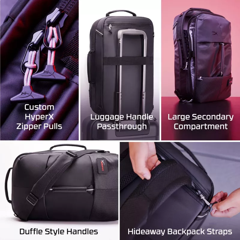 HyperX Knight Backpack, Backpack, 907 g