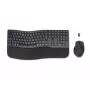HP 680 Comfort Dual-Mode Keyboard and Mouse Combo, Full-size (100%), Wireless, RF Wireless + Bluetooth, QWERTY, Black, Mouse included