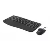 HP 680 Comfort Dual-Mode Keyboard and Mouse Combo, Full-size (100%), Wireless, RF Wireless + Bluetooth, QWERTY, Black, Mouse included