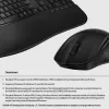 HP 680 Comfort Dual-Mode Keyboard and Mouse Combo, Full-size (100%), Wireless, RF Wireless + Bluetooth, QWERTY, Black, Mouse included