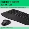 HP 680 Comfort Dual-Mode Keyboard and Mouse Combo, Full-size (100%), Wireless, RF Wireless + Bluetooth, QWERTY, Black, Mouse included