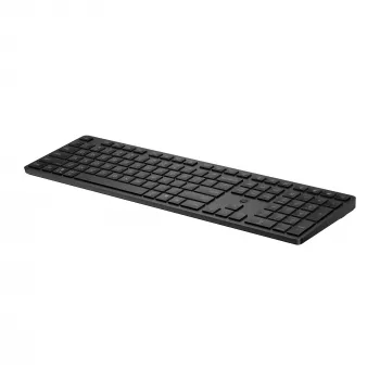 HP 490K Multi-Device Dual-Mode Keyboard, Full-size (100%), Wireless, USB + Bluetooth, QWERTY, Black