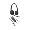 Wired Stereo Headset HP Poly Mission 425 USB — Bulk, Weight 132 g