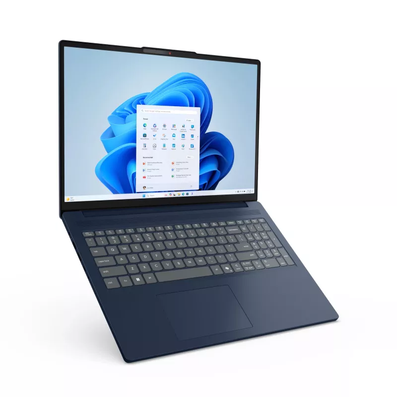 Lenovo IdeaPad Slim 3 16IRH10 Intel® Core™ i5 i5-13420H Laptop 40.6 cm (16 inch) WUXGA 16 GB DDR5-SDRAM 1 TB SSD Wi-Fi 7 (802.11be) German Blue