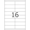 Self-adhesive printer label HERMA Labels Premium A4 105x33.8 mm