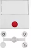 Electrical switch accessory berker 16968989 — white, mounting accessory for electrical switches