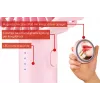 Unold Breezy II Pink 10 cm Handheld fan