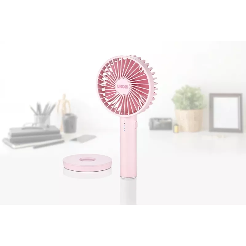 Unold Breezy II Pink 10 cm Handheld fan