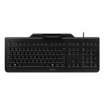 Wired Cherry CHERRY KC 1000 SC full-size USB keyboard, QWERTY, 109 keys, 1.8 m cable, black