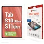 Displex Tablet Glass (9H) for Samsung Galaxy Tab S10 Ultra/S11 Ultra, Eco Mounting Frame, unbreakable