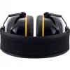Uvex K20 Head-band Safety Goggles Black Yellow Construction
