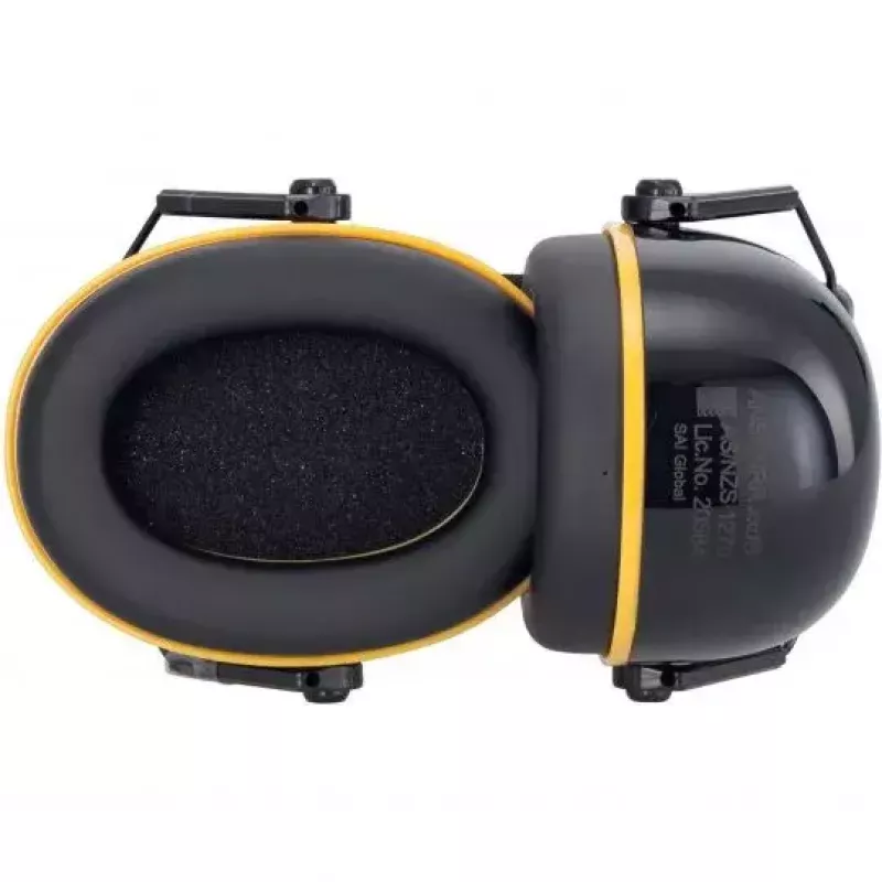 Uvex K20 Head-band Safety Goggles Black Yellow Construction