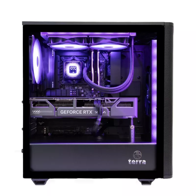TERRA PC-GAMER ELITE 3 Intel Core Ultra 7 265KF 32 GB DDR5-SDRAM 1 TB SSD NVIDIA GeForce RTX 5070 Ti Windows 11 Home Black